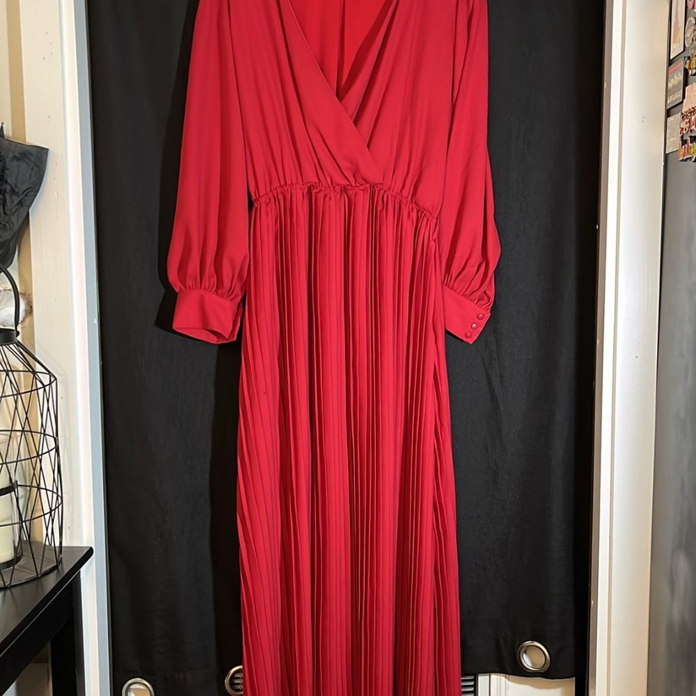 Red Long dress